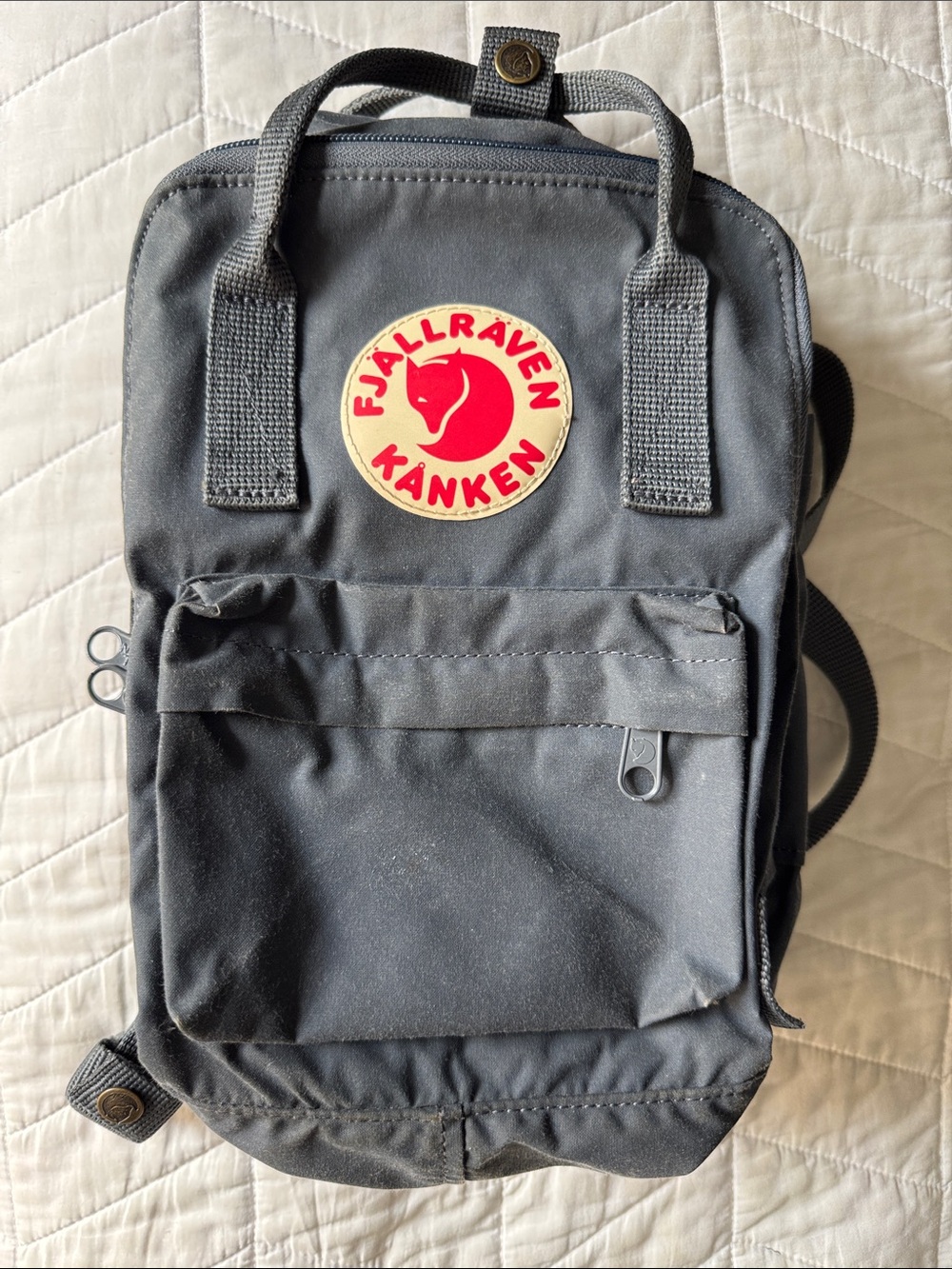Fjallraven Kanken Mini Backpack - Gray